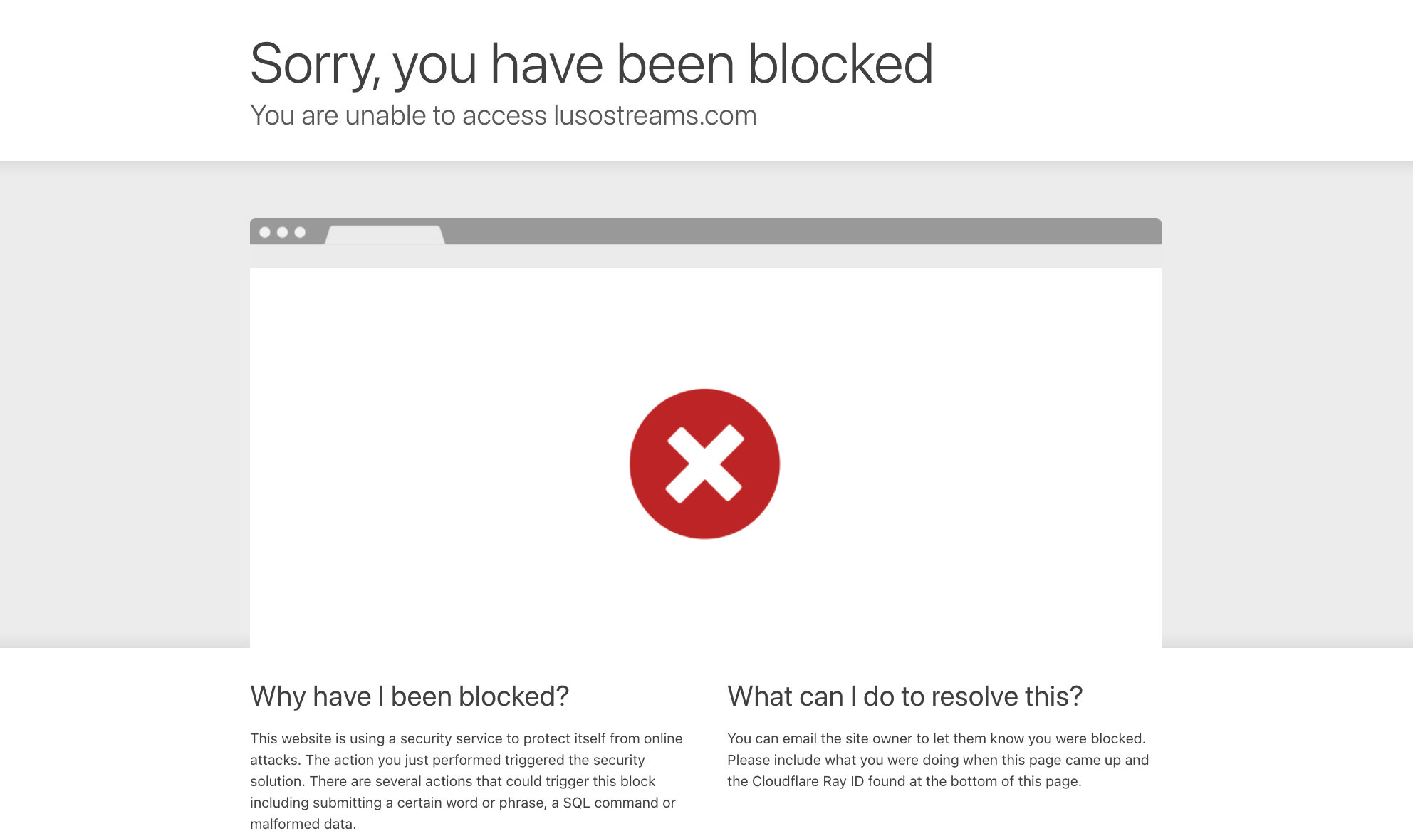 Block Action Screenshot